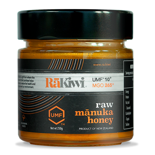 RāKiwi Mānuka Honey UMF 10+ (MGO 265+) NURTURE