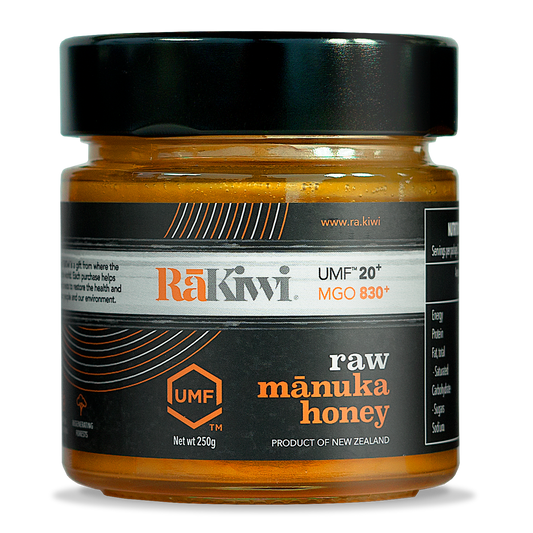 RāKiwi Mānuka Honey UMF 20+ (MGO 830+) RESTORE